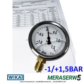 M100R/G -1+1,5BAR  PCA2
